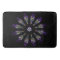 Stained Glass Mandala Bath Mats