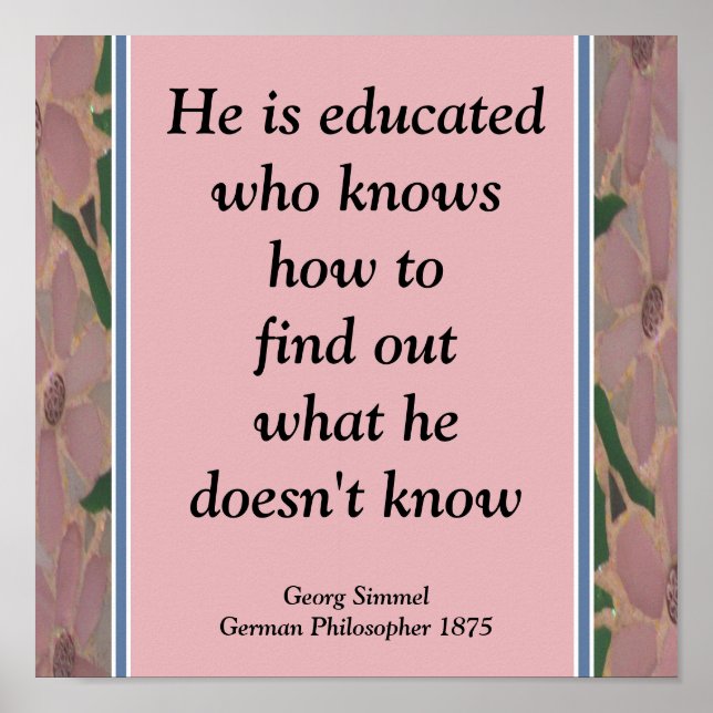 Stained Glass Mosaic Education Poster . (Front)