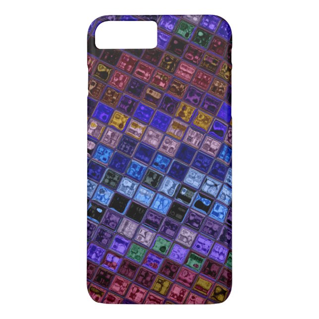 Stained Glass Mosaic Pattern #18 Case-Mate iPhone Case (Back)