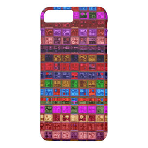 Stained Glass Mosaic Pattern #9 Case-Mate iPhone Case