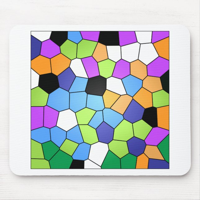 Stained Glass Mouse Pad (Front)