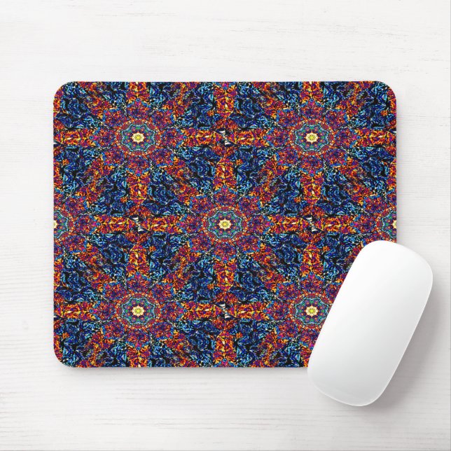 Stained Glass...... Mouse Pad (With Mouse)