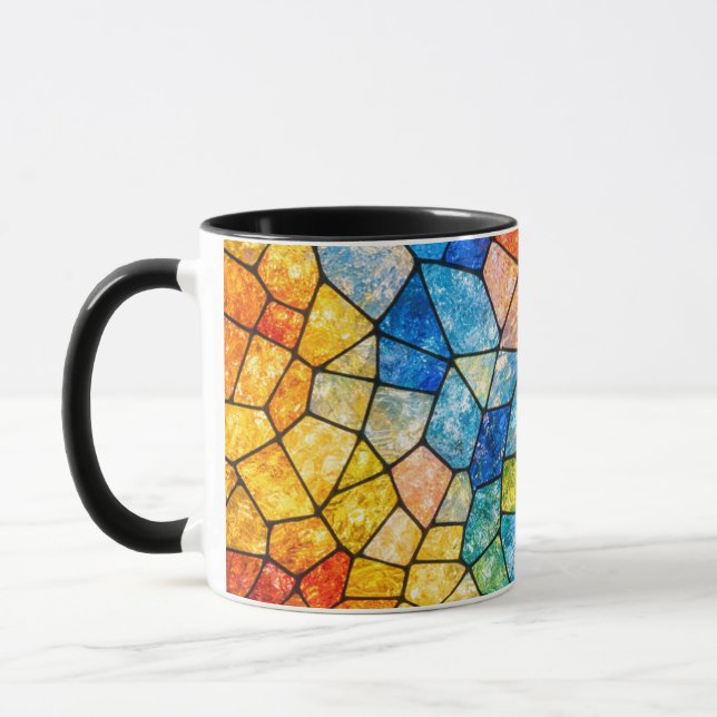 Stained glass mug (Left)