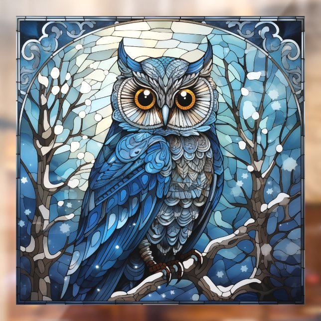 Stained Glass Owl (Sheet 2)