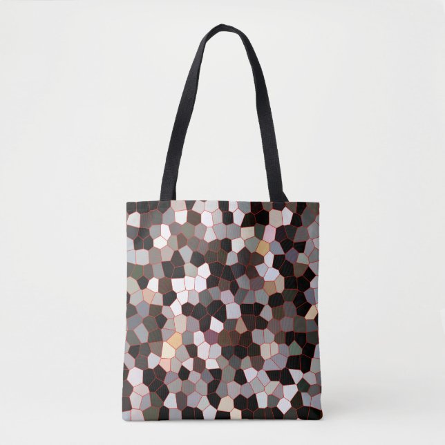 Stained Glass Pattern Tote Bag (Front)