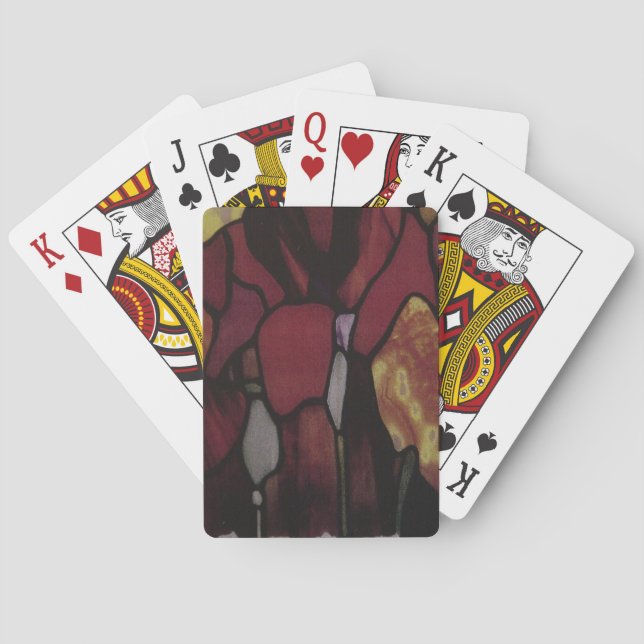 STAINED GLASS PLAYING CARDS (Back)