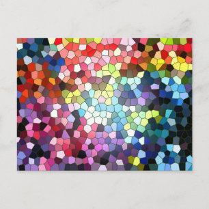 Stained Glass Postcard