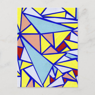 Stained Glass Postcard