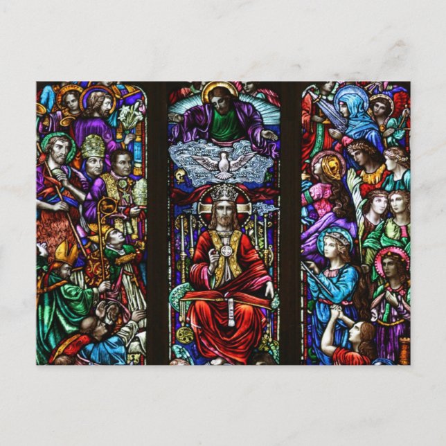 Stained Glass Postcard (Front)