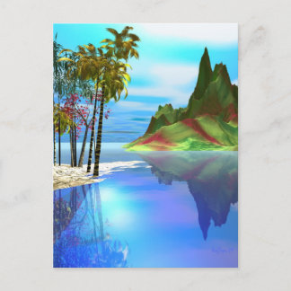 Stained Glass Postcard