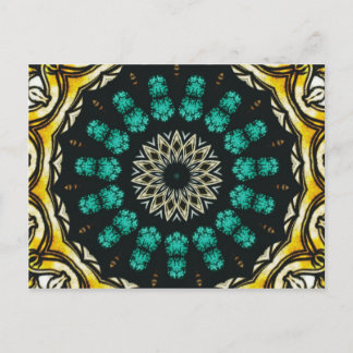 Stained Glass Postcard