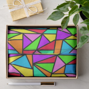 Stained Glass Rainbow Tissue Paper