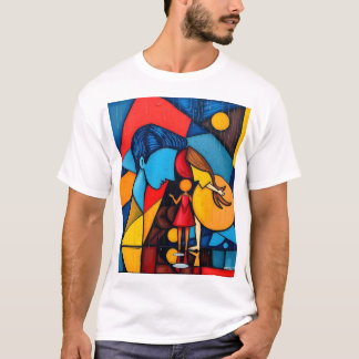 "Stained Glass Reverence Tee" T-Shirt