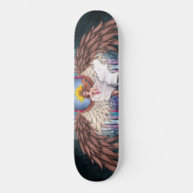 Stained Glass skateboard (Front)