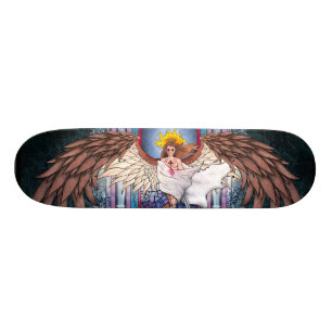 Stained Glass skateboard