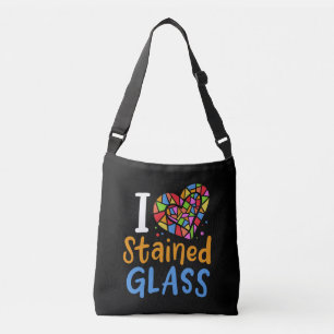 Stained Glass Stained Glass Artist Crossbody Bag