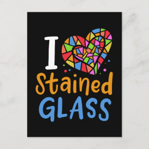 Stained Glass Stained Glass Artist Postcard