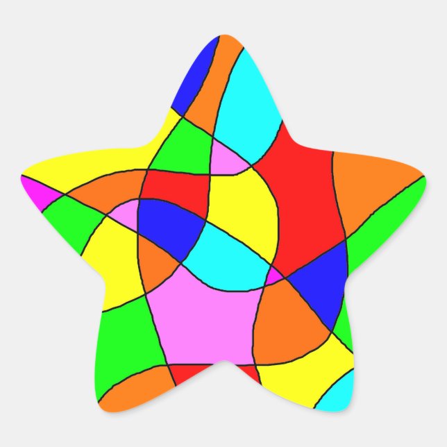 Stained Glass Sticker (Front)