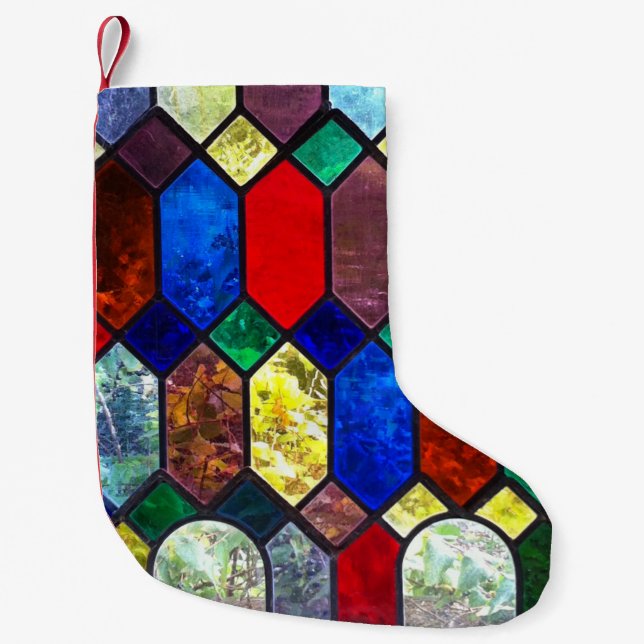 Stained Glass Stocking (Front)