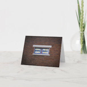 Stained Glass Thank You Card
