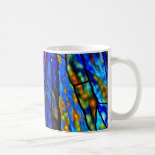 Stained Glass, Tiffany - Style, Coffee Mug