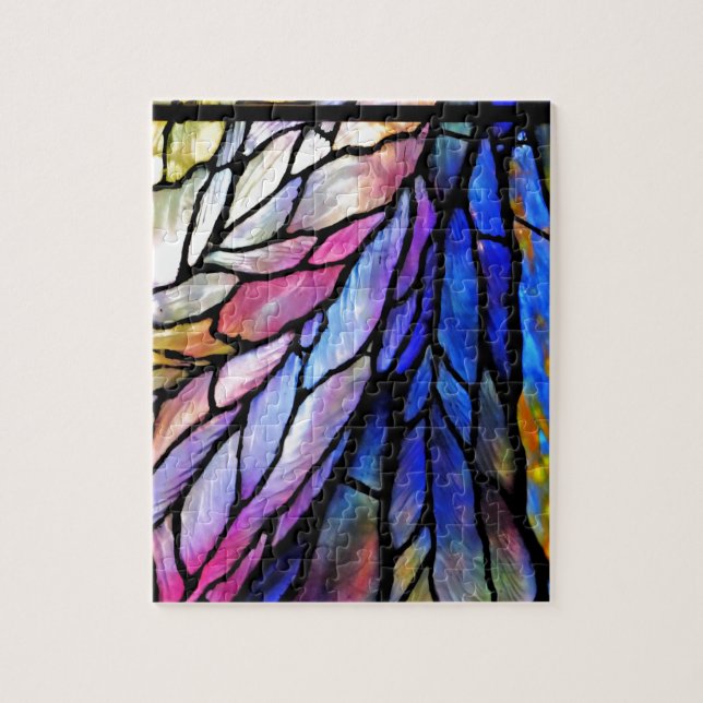 Stained Glass, Tiffany - Style,  Jigsaw Puzzle (Vertical)