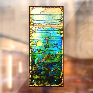 Stained glass tiffany window look starfish 