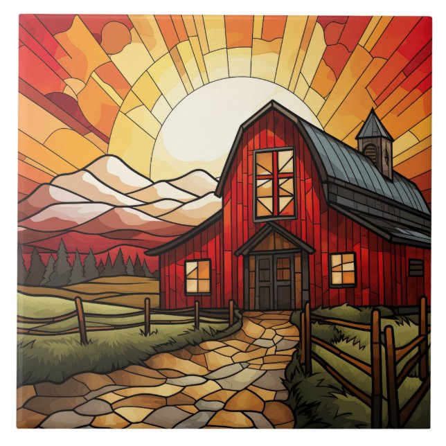 Stained Glass  Tile (Front)