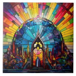  Stained Glass  Tile