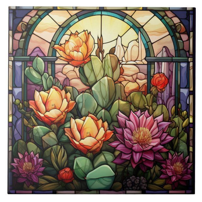  Stained Glass  Tile (Front)