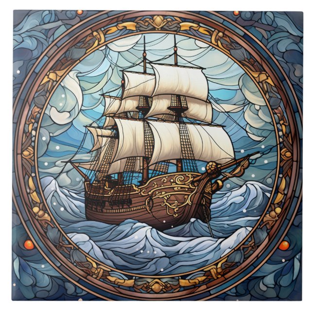 Stained Glass  Tile (Front)
