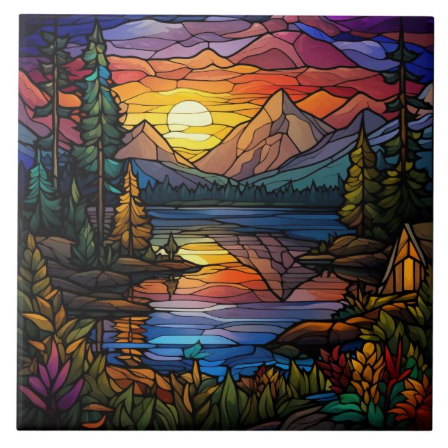 Stained Glass  Tile (Front)
