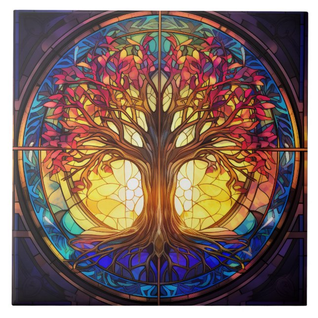 Stained Glass  Tile (Front)