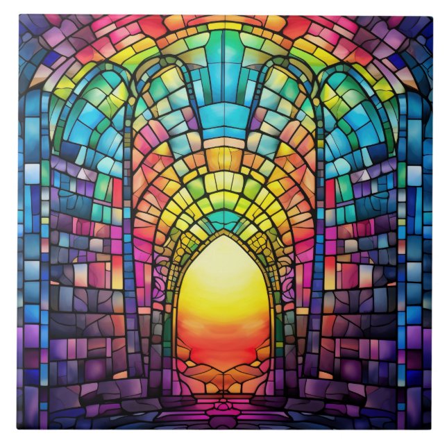  Stained Glass  Tile (Front)