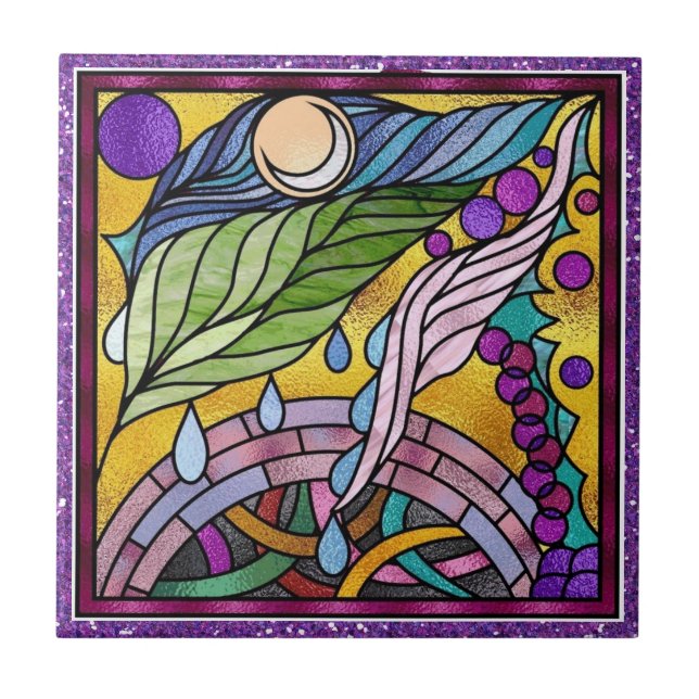 Stained Glass Tile Design - SRF (Front)