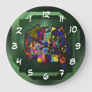 Stained Glass - Turn Back the Time Backwards Clock