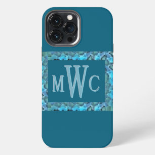 Stained-Glass Turquoise-MWC iPhone 13 Pro Max Case