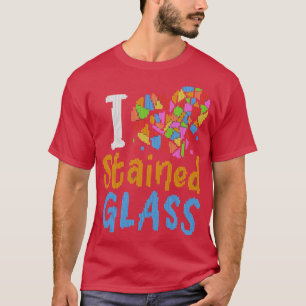 Stained Glass Ugly Design T-Shirt