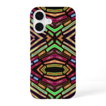 Stained Glass Vibe Colourful Jewels Pattern