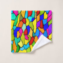 Stained Glass Washcloth
