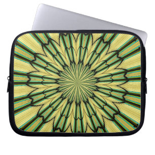 Stained Glass Window Kaleidoscope 20 Laptop Sleeve
