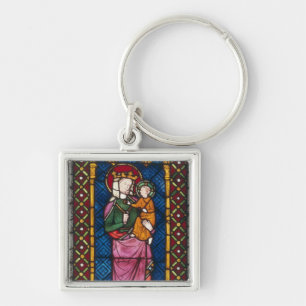 Stained Glass Window Key Ring