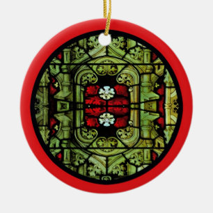 Stained Glass Window Ornament