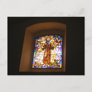 Stained Glass Window Postcard