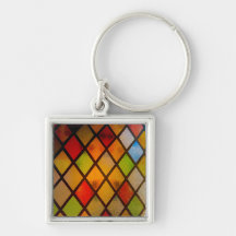 Stained Glass Window Rainbow Colours