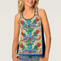 Stained-Glass Window Women's Tank Top