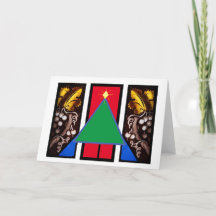 Stained glass windows by Bruce Tunis