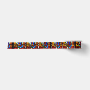 Stained Glass Worker Satin Ribbon