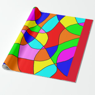Stained Glass Wrapping Paper