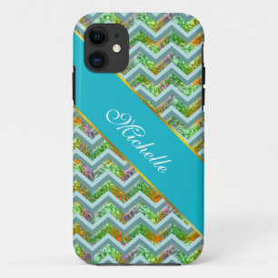 Stained Glass ZigZag Case-Mate iPhone Case